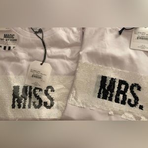 Miss to Mrs Sequin T Shirt